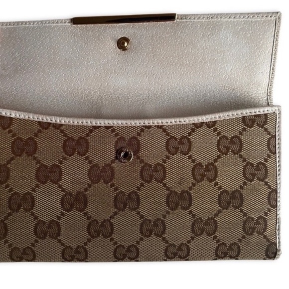 Gucci Wallet two tone monogram - Picture 2 of 4
